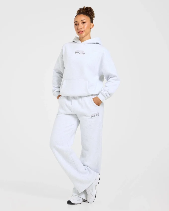 Sports Society Oversized Straight Leg Joggers