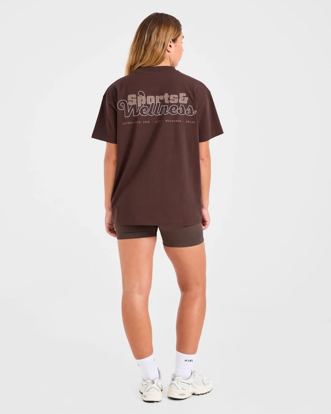 Sports Wellness Oversized T Shirt