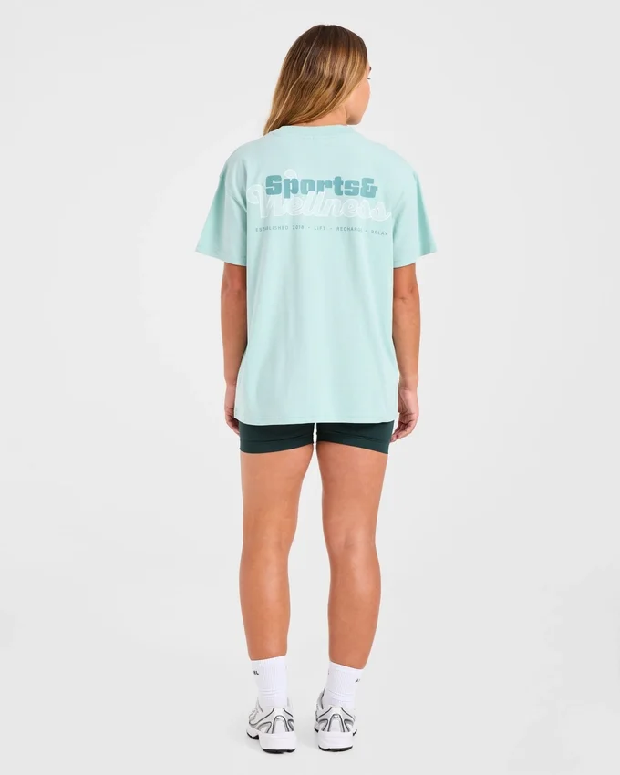 Sports Wellness Oversized T Shirt