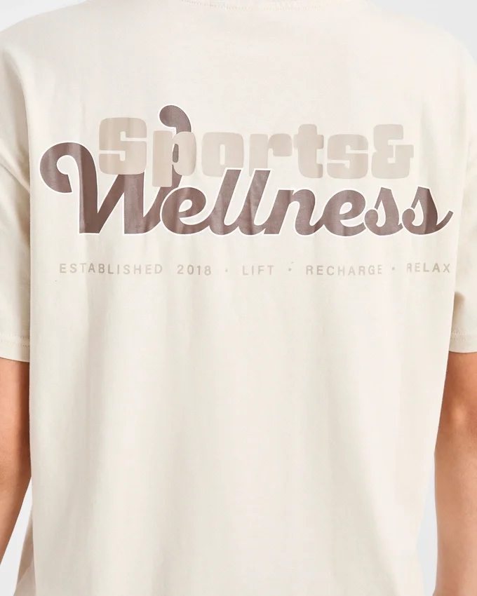 Sports Wellness Oversized T Shirt