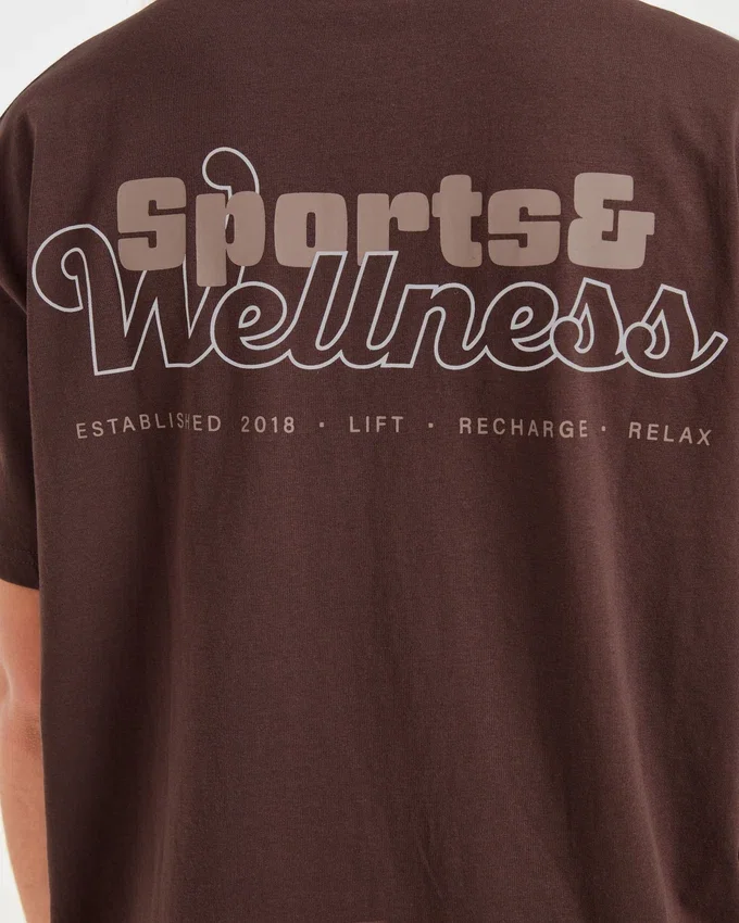 Sports Wellness Oversized T Shirt