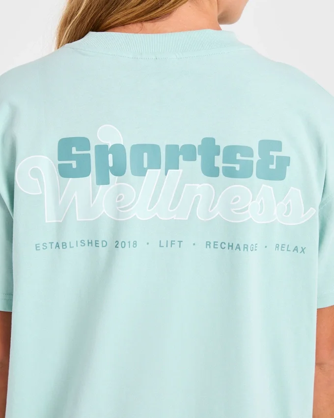 Sports Wellness Oversized T Shirt