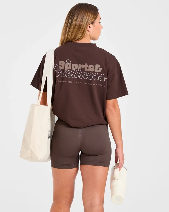 Sports Wellness Oversized T Shirt