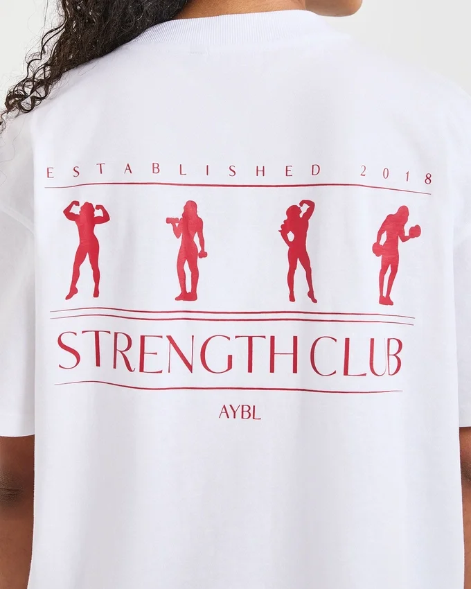 Strength Club Oversized T Shirt