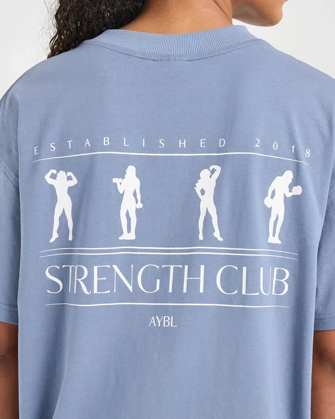 Strength Club Oversized T Shirt