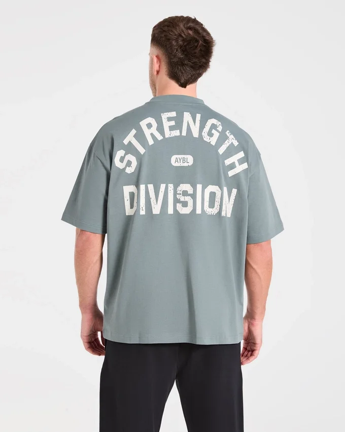 Strength Division Oversized T Shirt