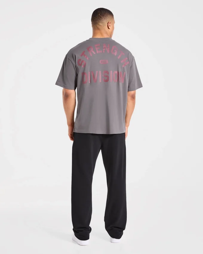 Strength Division Oversized T Shirt
