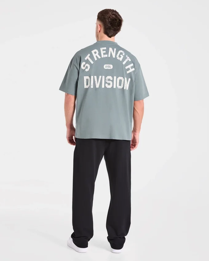 Strength Division Oversized T Shirt