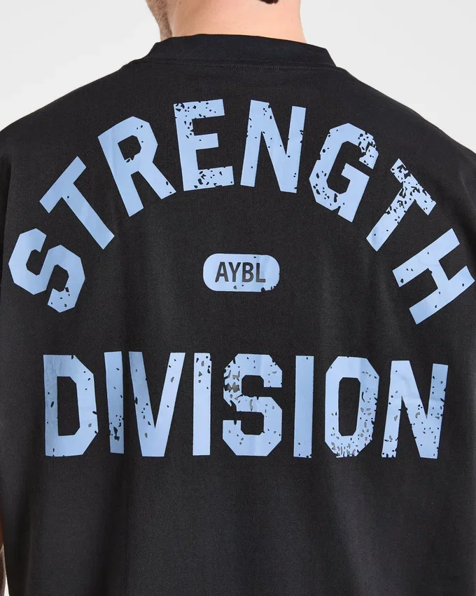 Strength Division Oversized T Shirt