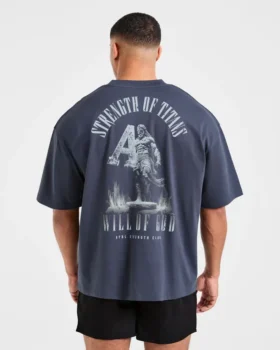 Strength Of Titans Oversized T Shirt