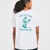 Strong Women Graphic Oversized T Shirt