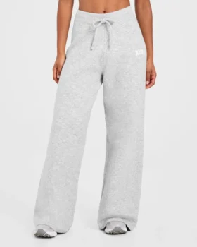 Varsity Oversized Knitted Joggers