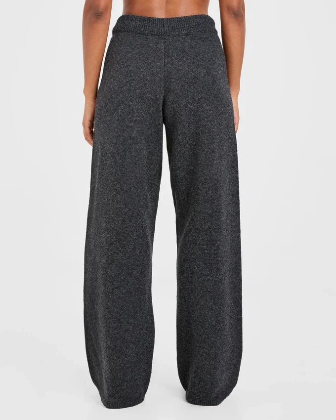 Varsity Oversized Knitted Joggers
