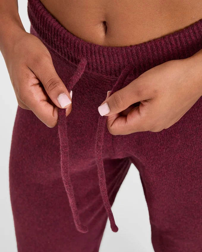 Varsity Oversized Knitted Joggers