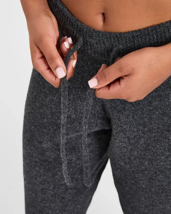 Varsity Oversized Knitted Joggers