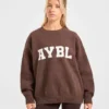 Varsity Oversized Knitted Sweater