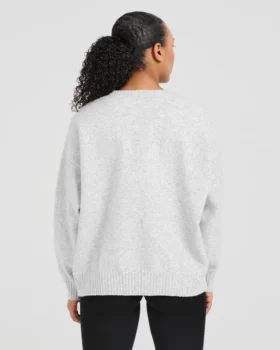 Varsity Oversized Knitted Sweater