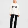 Varsity Oversized Knitted Sweater
