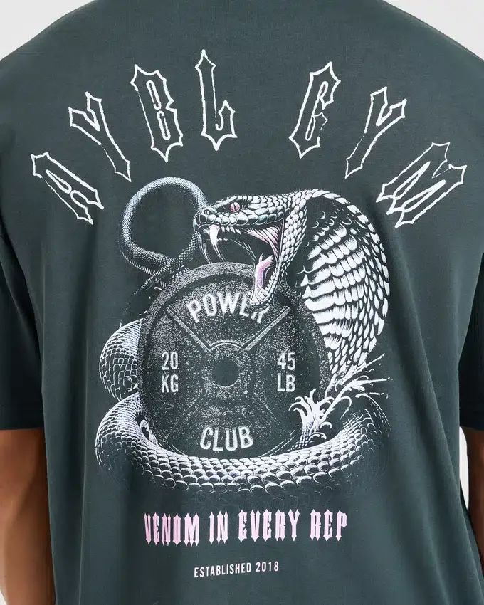 Venom In Every Rep Oversized T Shirt