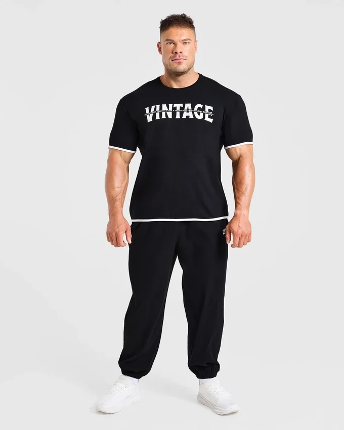 Wesley Vissers x Oversized Ribbed Joggers