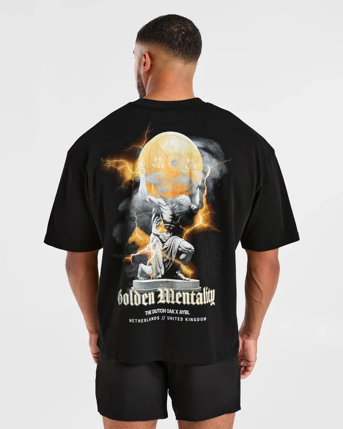 Wesley Vissers x Golden Mentality Oversized T Shirt