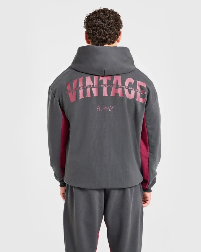Wesley Vissers x Oversized Zip Up Hoodie