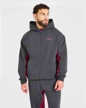 Wesley Vissers x Oversized Zip Up Hoodie