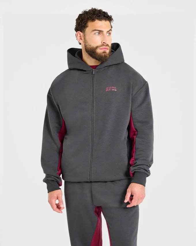 Wesley Vissers x Oversized Zip Up Hoodie