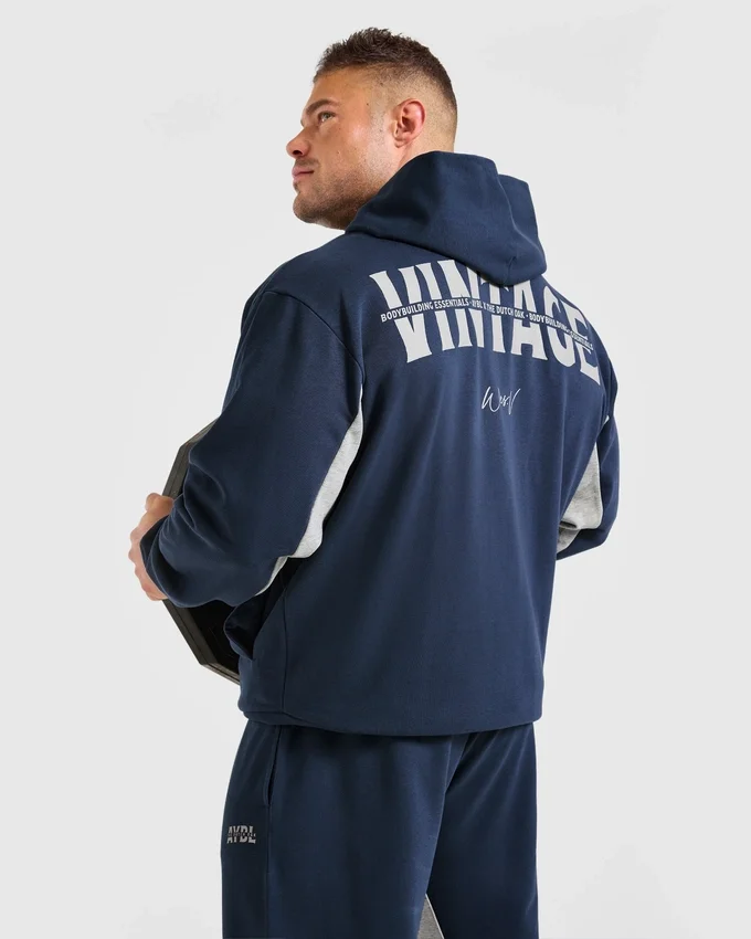 Wesley Vissers x Oversized Zip Up Hoodie