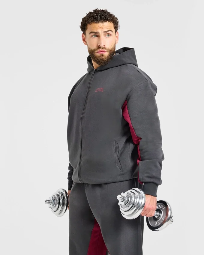 Wesley Vissers x Oversized Zip Up Hoodie