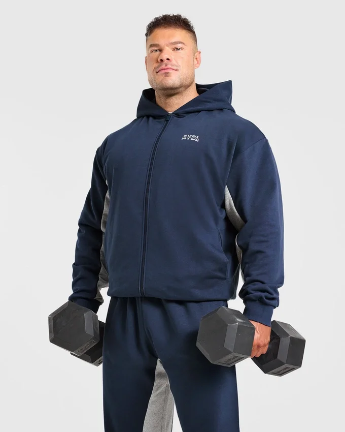 Wesley Vissers x Oversized Zip Up Hoodie